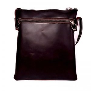 Alternative view of Bolso bandolera serraje fabricado en piel de colores - Línea España