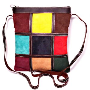 Bolso bandolera serraje de colores