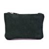 Monedero de piel verde con detalle de corzo - Línea España 11 Monedero de piel verde con detalle de corzo - Línea España - Thumbnail Image 2