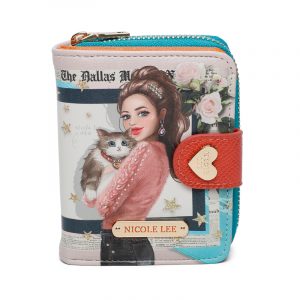 Cartera y tarjetero mujer Love Cat - Nicole Lee