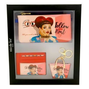 Pack cartera, monedero y tarjetero Daisy Takes Love | Nicole Lee