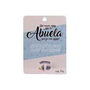 Tarjeta de regalo con semilla de planta "DEL MUNDO ENTERO ERES LA ABUELA QUE MÁS QUIERO" | Lovely Story