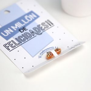 Alternative view of Tarjeta de felicitación con semilla de planta - Azul | Lovely Story