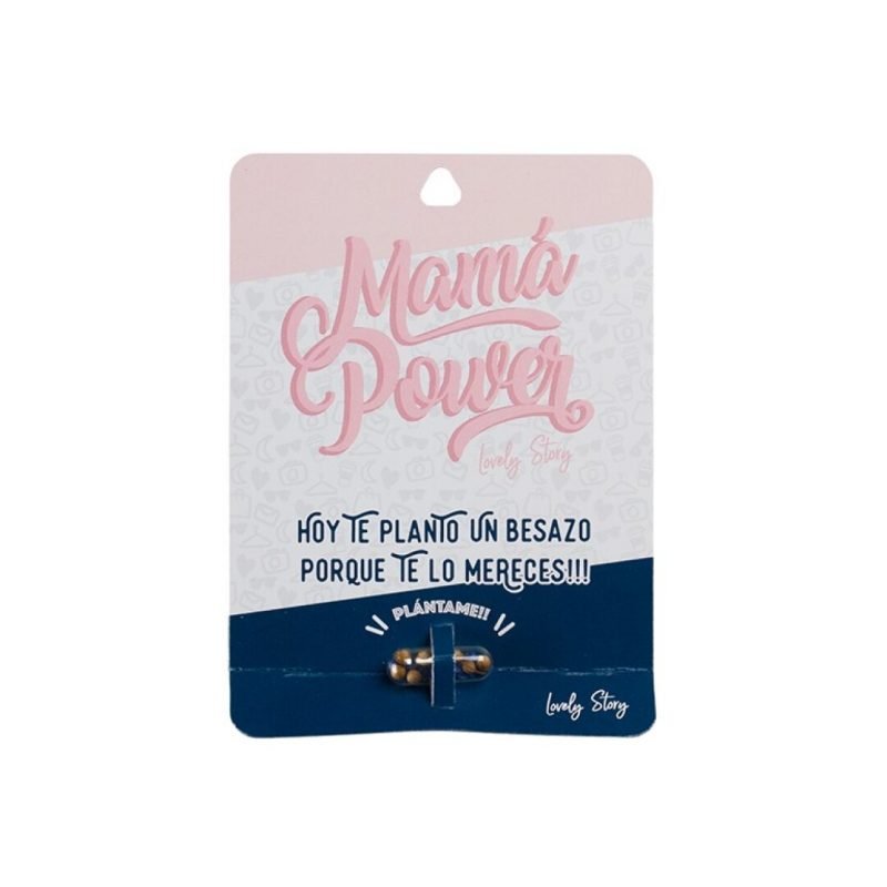 Tarjeta para mamá con semillas de planta | Lovely story 1 tarjeta para mamá