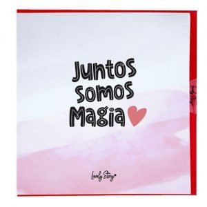 Tarjeta de felicitación "JUNTOS SOMOS MAGIA"